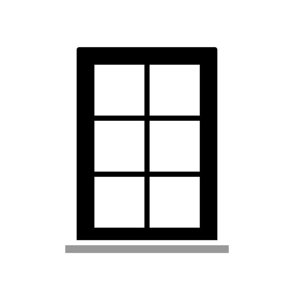 illustrazione grafica vettoriale dell'icona della finestra