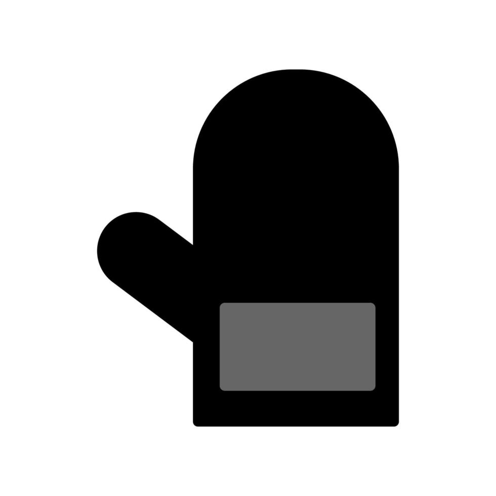 illustrazione grafica vettoriale dell'icona del guanto
