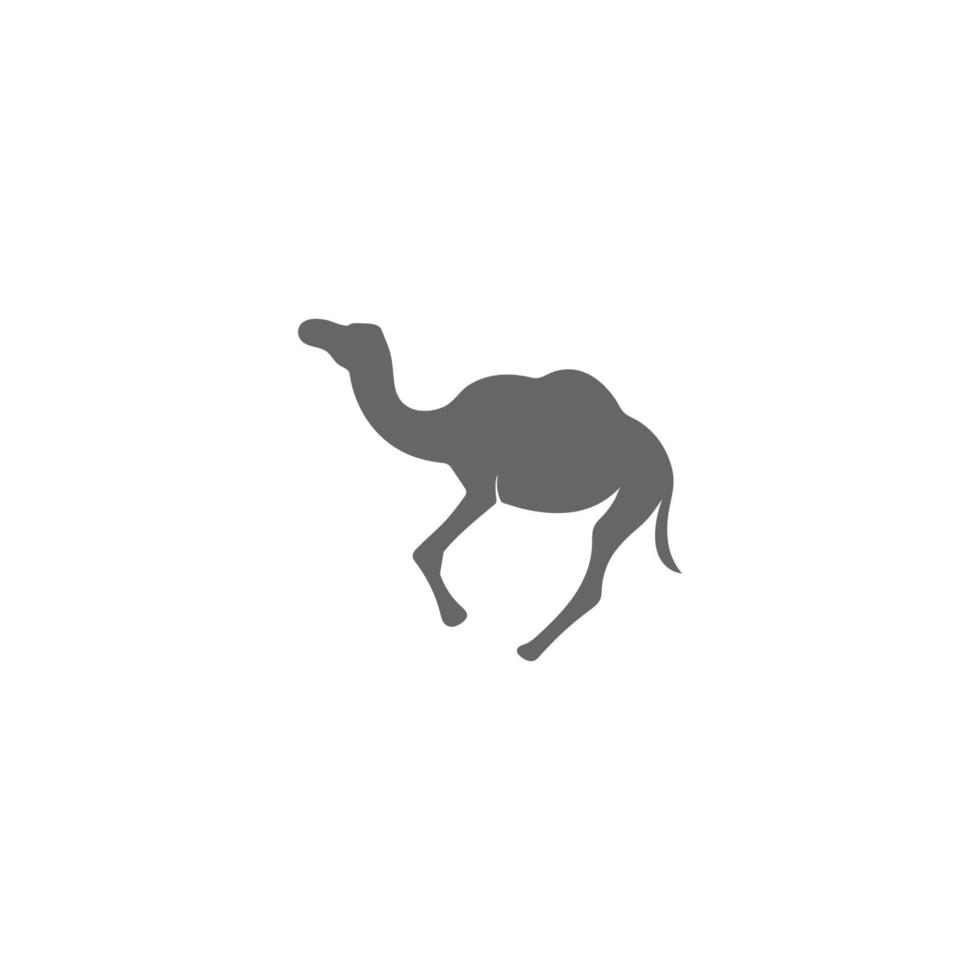 disegno dell'illustrazione vettoriale dell'icona del vettore del cammello