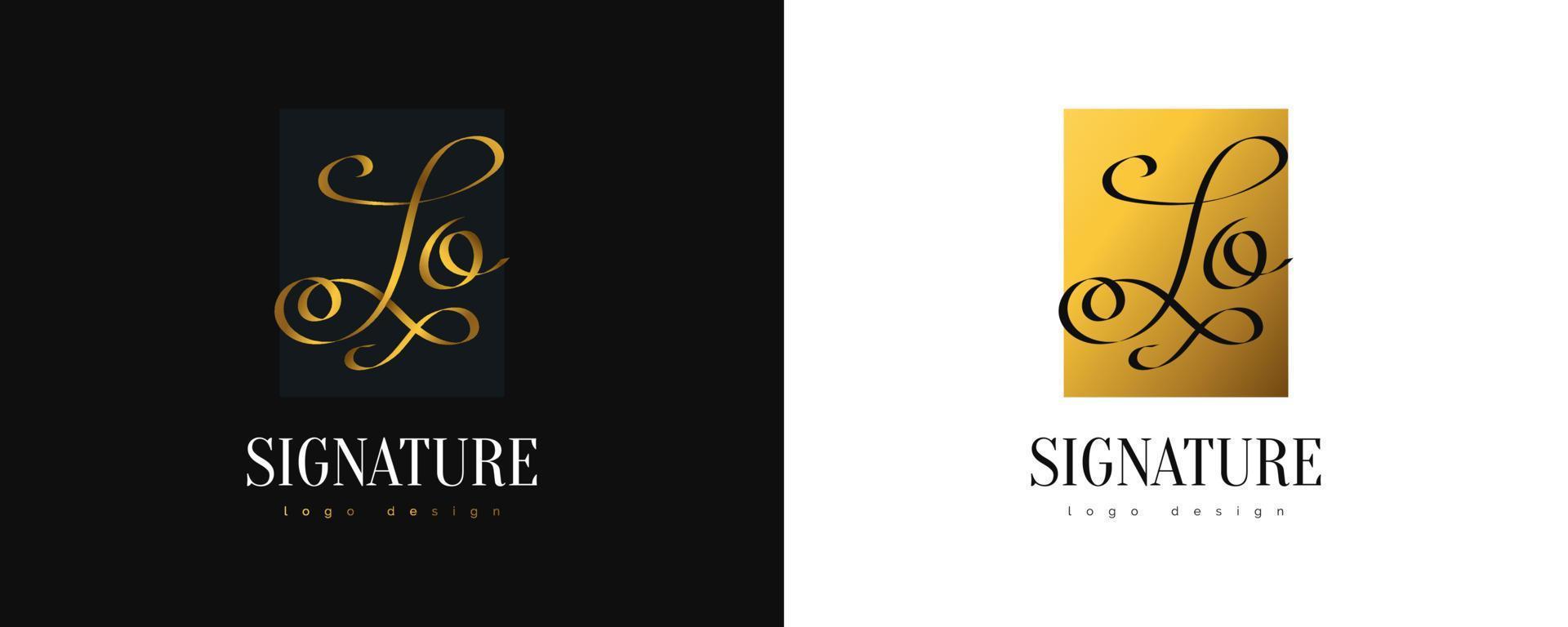 jo design del logo della firma iniziale con uno stile di scrittura elegante e minimalista. design del logo iniziale j e o per l'identità del marchio di matrimoni, moda, gioielli, boutique e business vettore