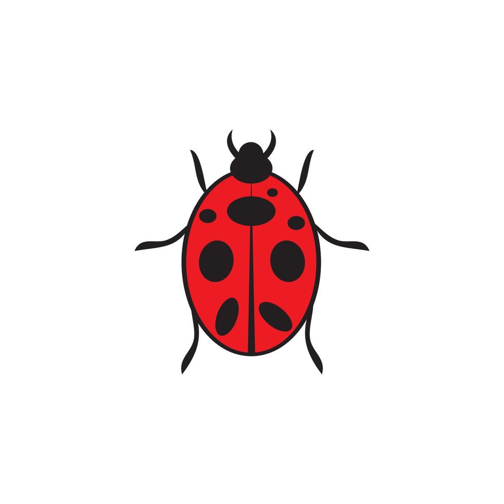 modello di progettazione icona illustrazione vettoriale bug