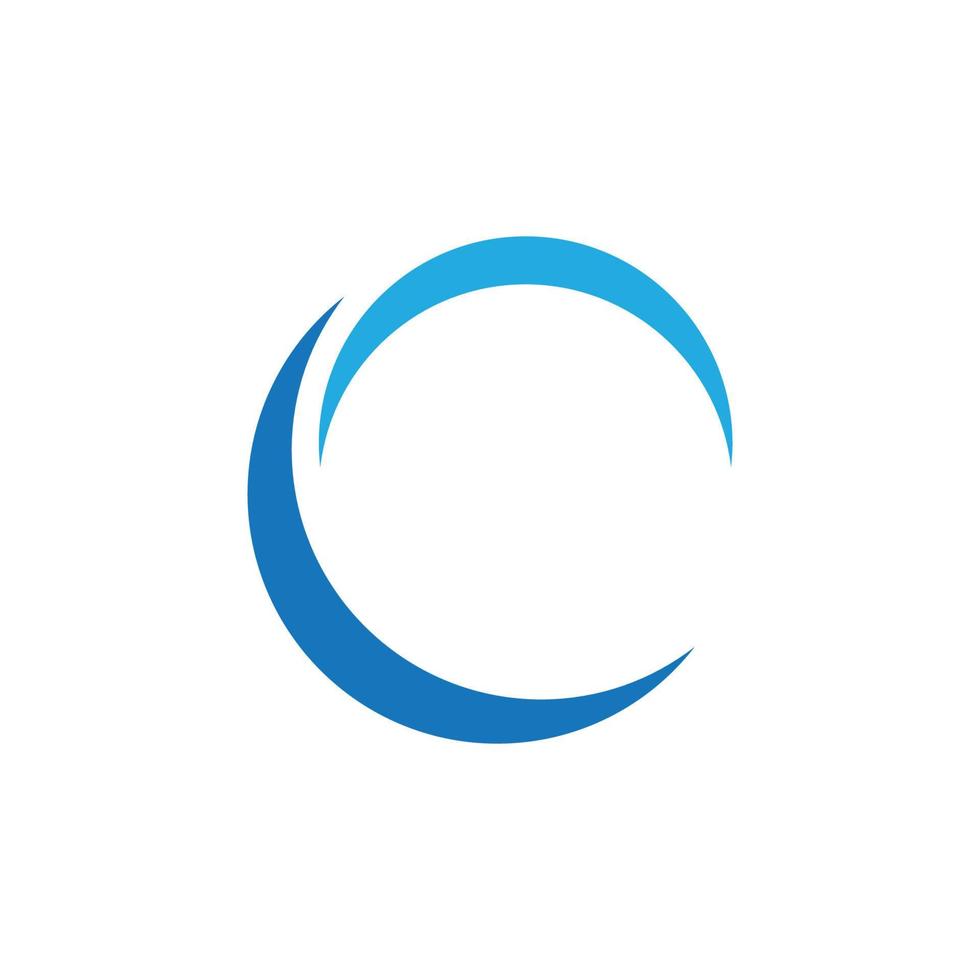 lettera iniziale c lettera logo modello icona vettore illustrazione