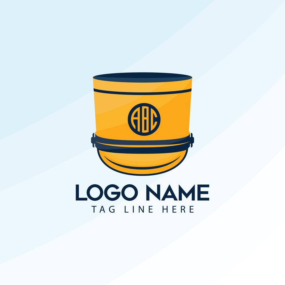 Marching Band Hat logo template design vettore premium, design creativo unico e professionale