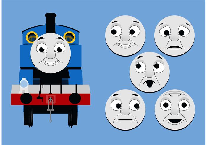 Thomas il carro armato Vector gratis