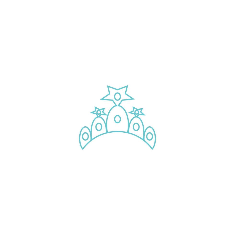 vettore dell'illustrazione del logo della corona