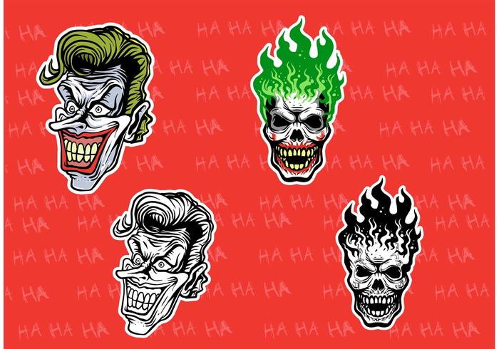 Male Joker Vectors