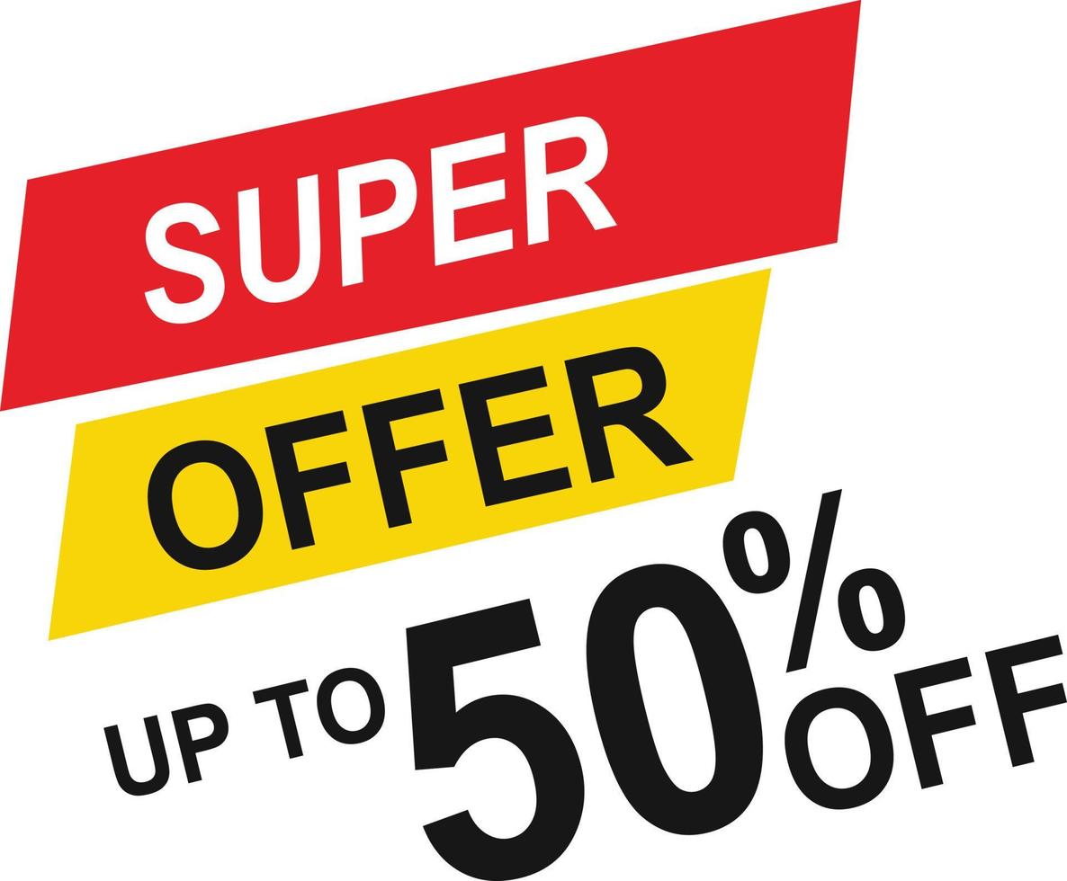 super vendita sconto speciale offerta disegno vettoriale. buoni sconto venerdì nero saldi off offerta poster banner etichette adesivi per marketing e pubblicità. tag del modello di acquisto stagionale per le vacanze. vettore