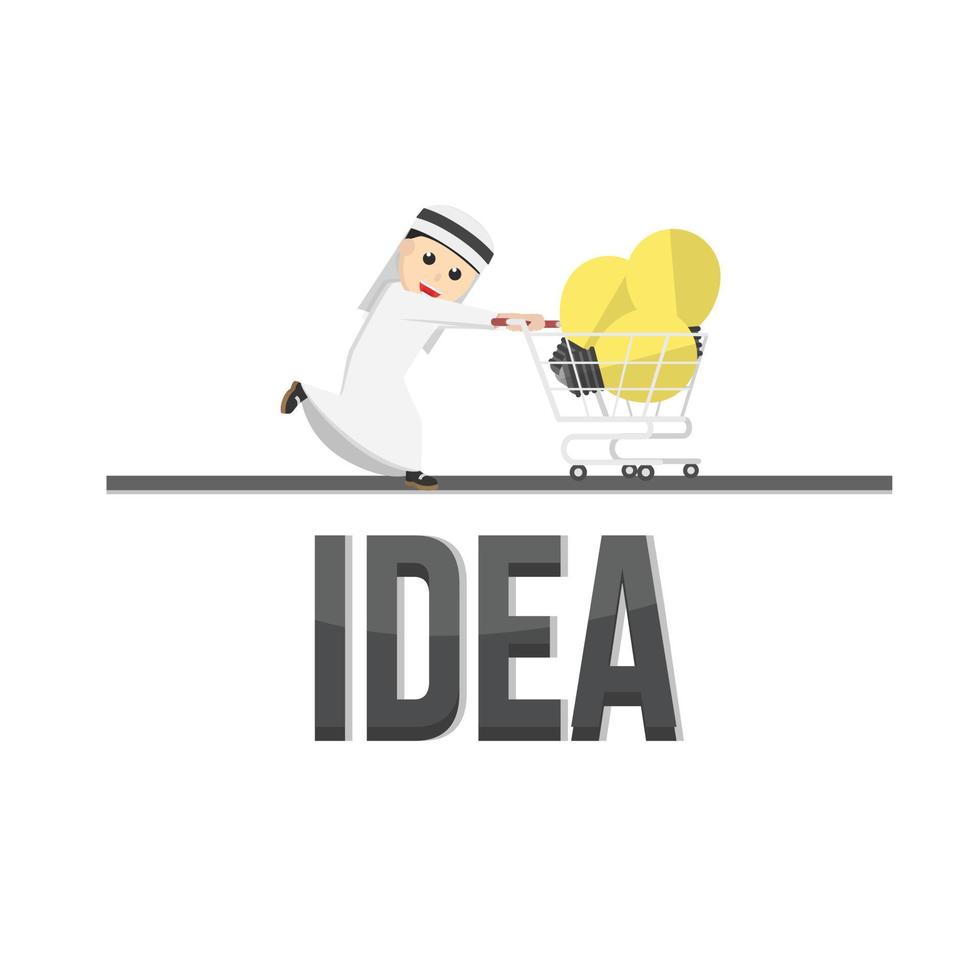 idea di business design carattere lettera idea vettore