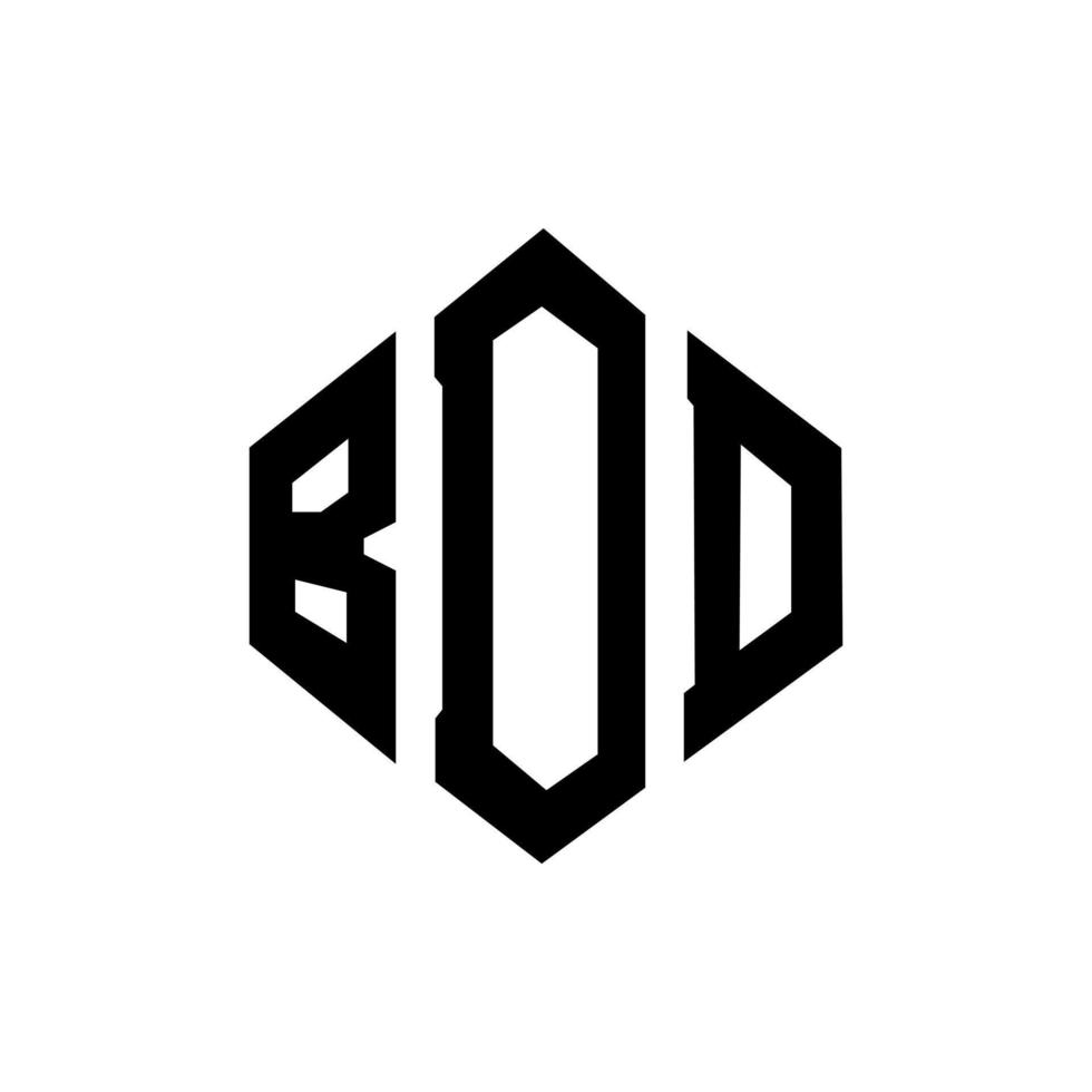 design del logo della lettera bdd con forma poligonale. design del logo a forma di poligono e cubo bdd. bdd esagono logo modello vettoriale colori bianco e nero. monogramma bdd, logo aziendale e immobiliare.