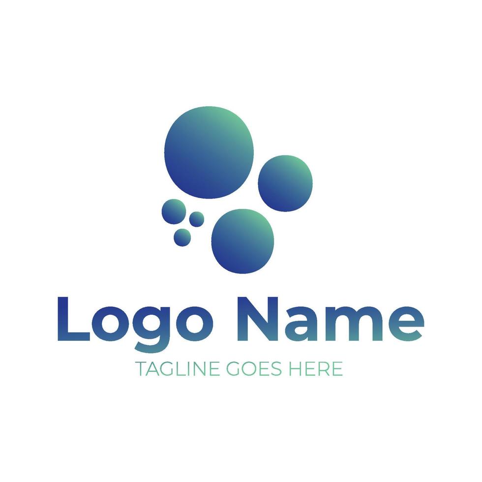 modello di progettazione di logo vettore