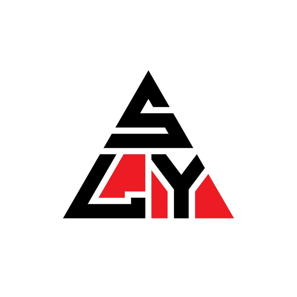 design del logo della lettera triangolare astuta con forma triangolare. monogramma di design logo triangolo astuto. modello di logo vettoriale triangolo astuto con colore rosso. logo triangolare astuto logo semplice, elegante e lussuoso.