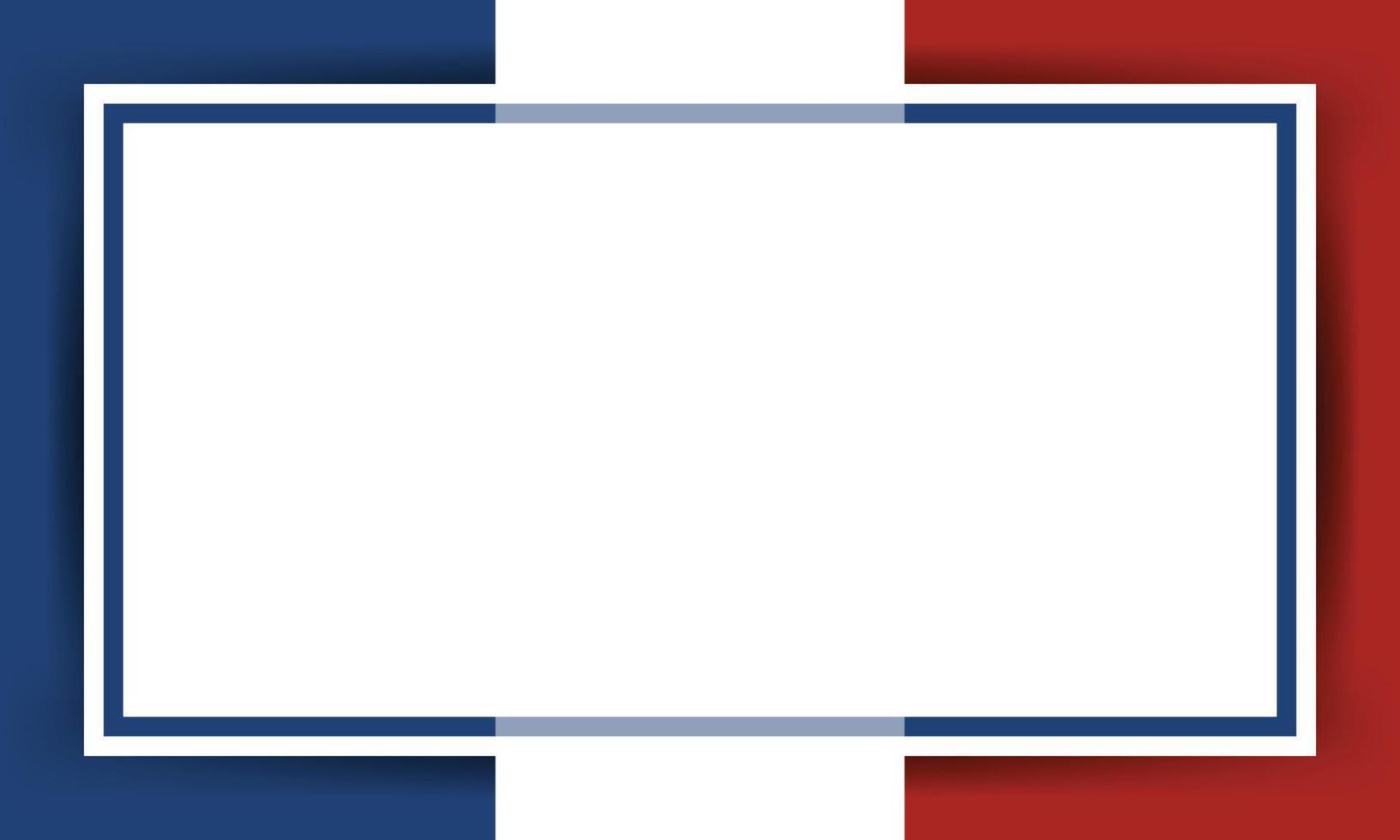 cornice di simboli patriottici di colore americano astratto con spazio per la copia per lo sfondo del testo. vettore