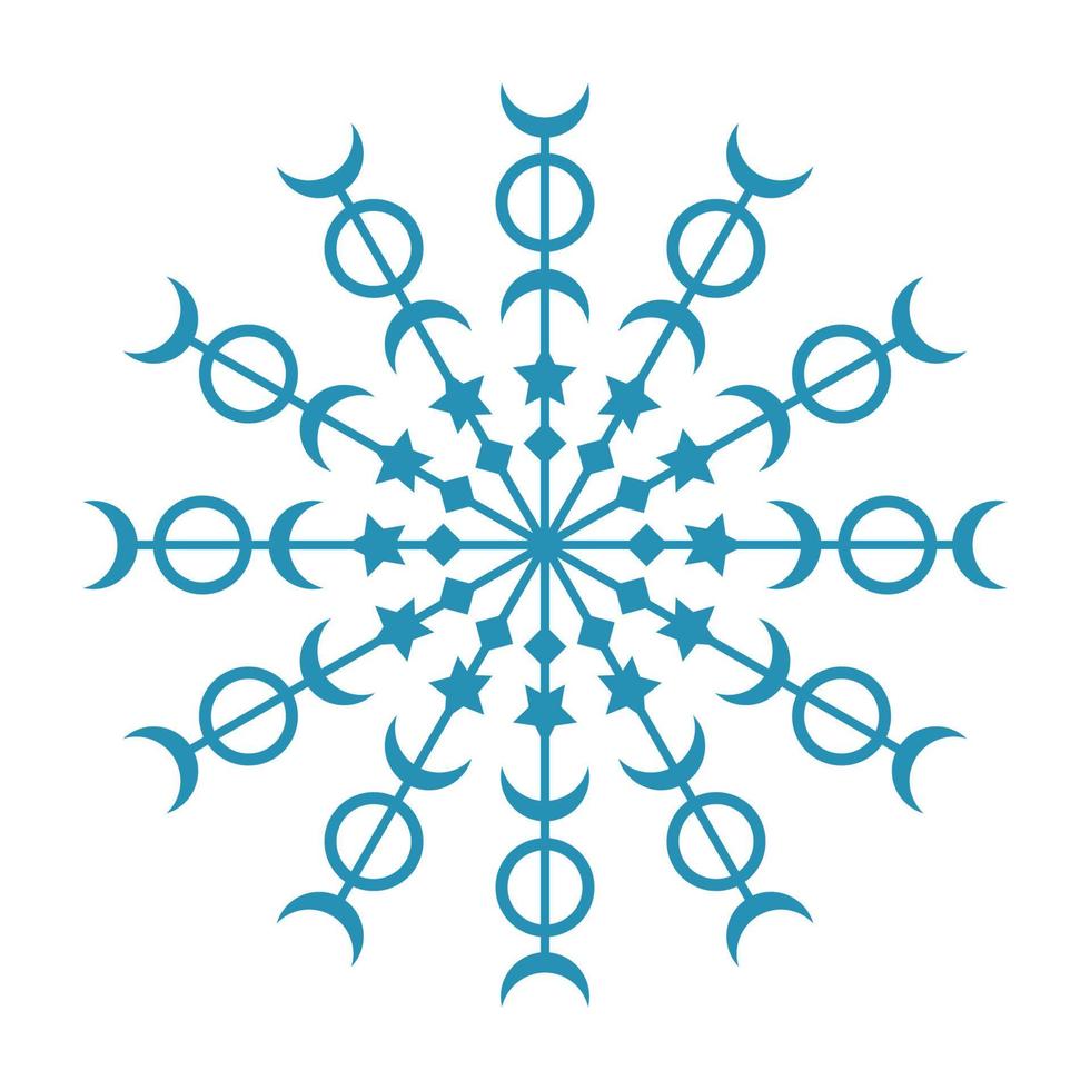 icona di simbolo di pizzo cerchio rotondo mandala. modello astratto di mandala orientale. icona di elemento elegante modello arabesco stile yoga vettore