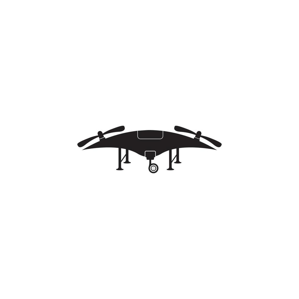 modello di progettazione di illustrazione vettoriale logo drone
