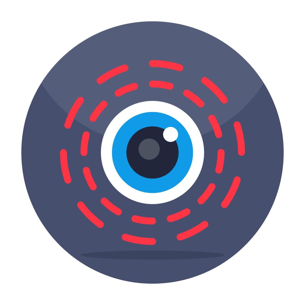 icona del design moderno di cyber eye vettore