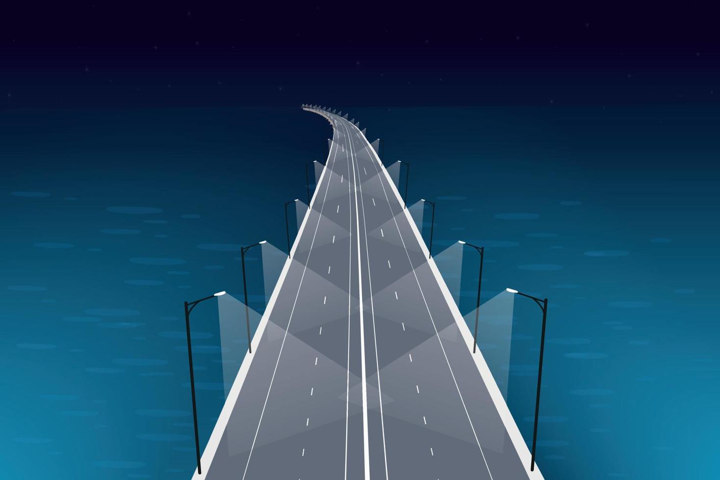 illustrazione del ponte padma del bangladesh vettore