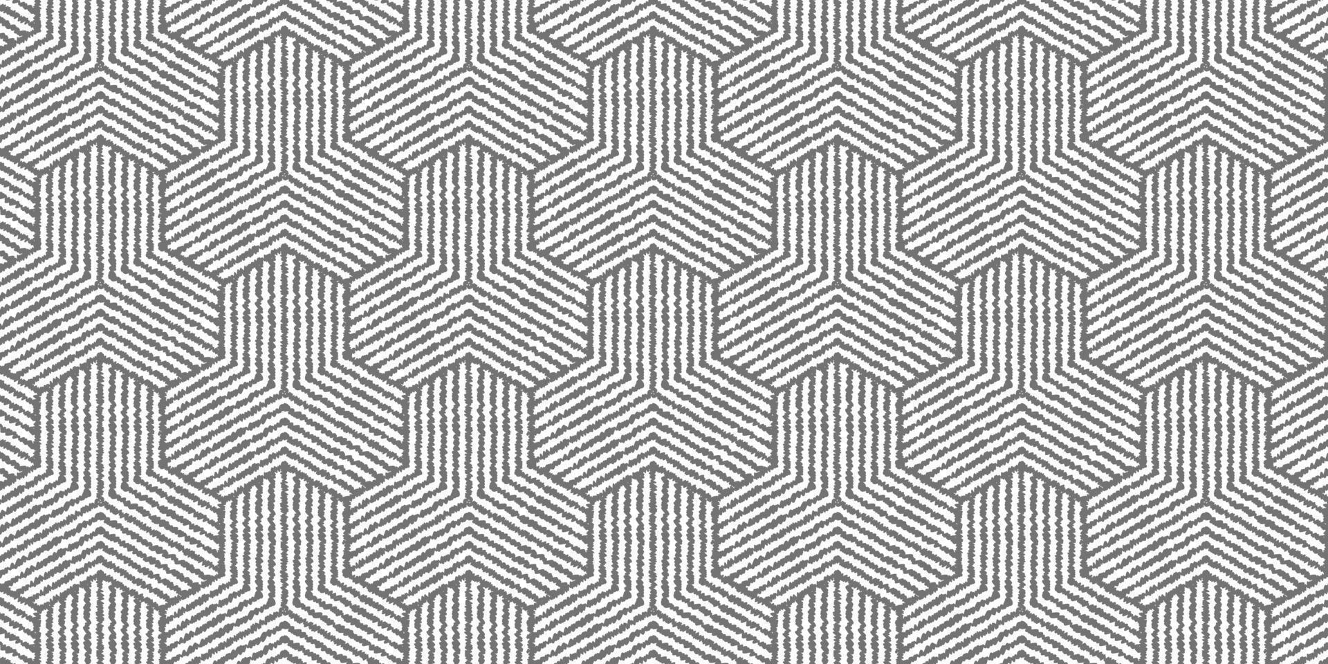 motivo geometrico astratto con righe grigie a strisce ondulate vettore