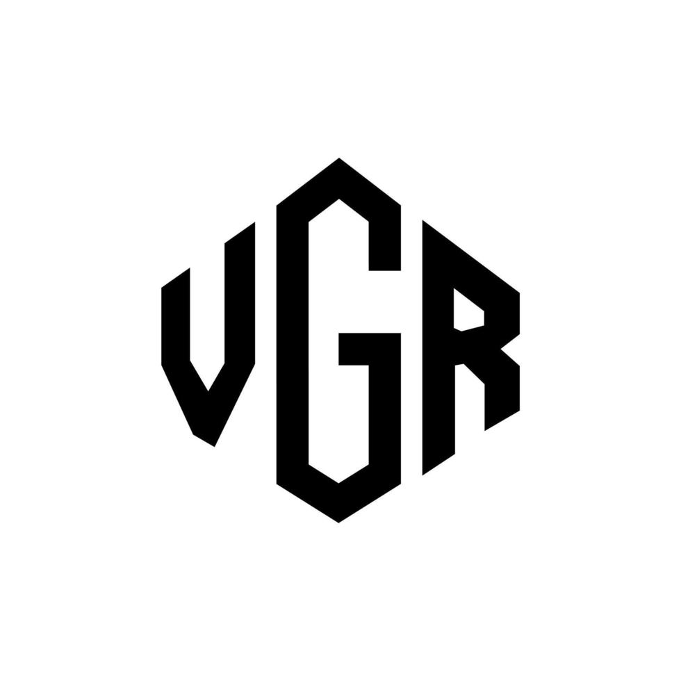 design del logo della lettera vgs con forma poligonale. disegno del logo a forma di poligono e cubo vgs. vgs modello di logo vettoriale esagonale colori bianco e nero. monogramma vgs, logo aziendale e immobiliare.