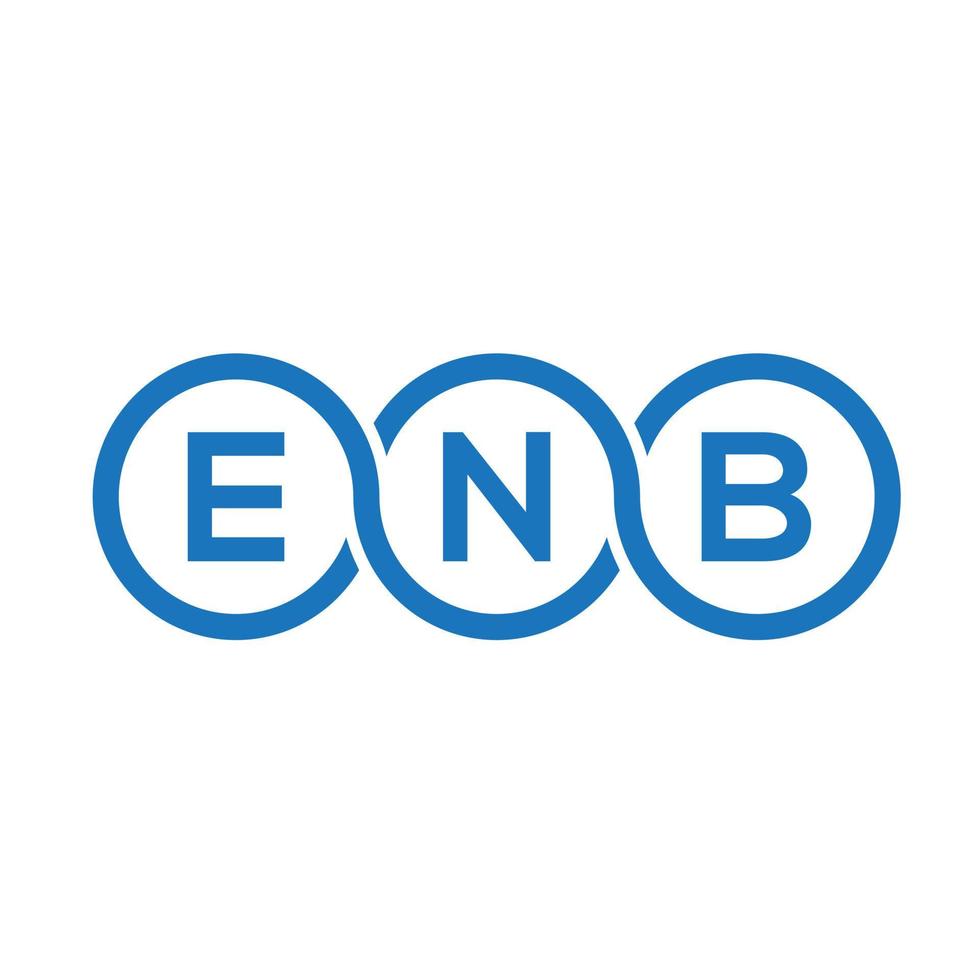 emb lettera logo design su sfondo nero. emb creative iniziali lettera logo concept. disegno della lettera emb. vettore