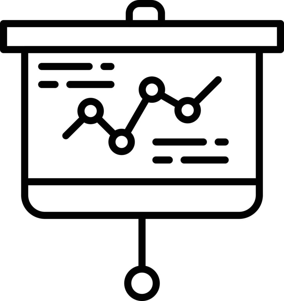 icona del profilo dell'analisi dei dati vettore