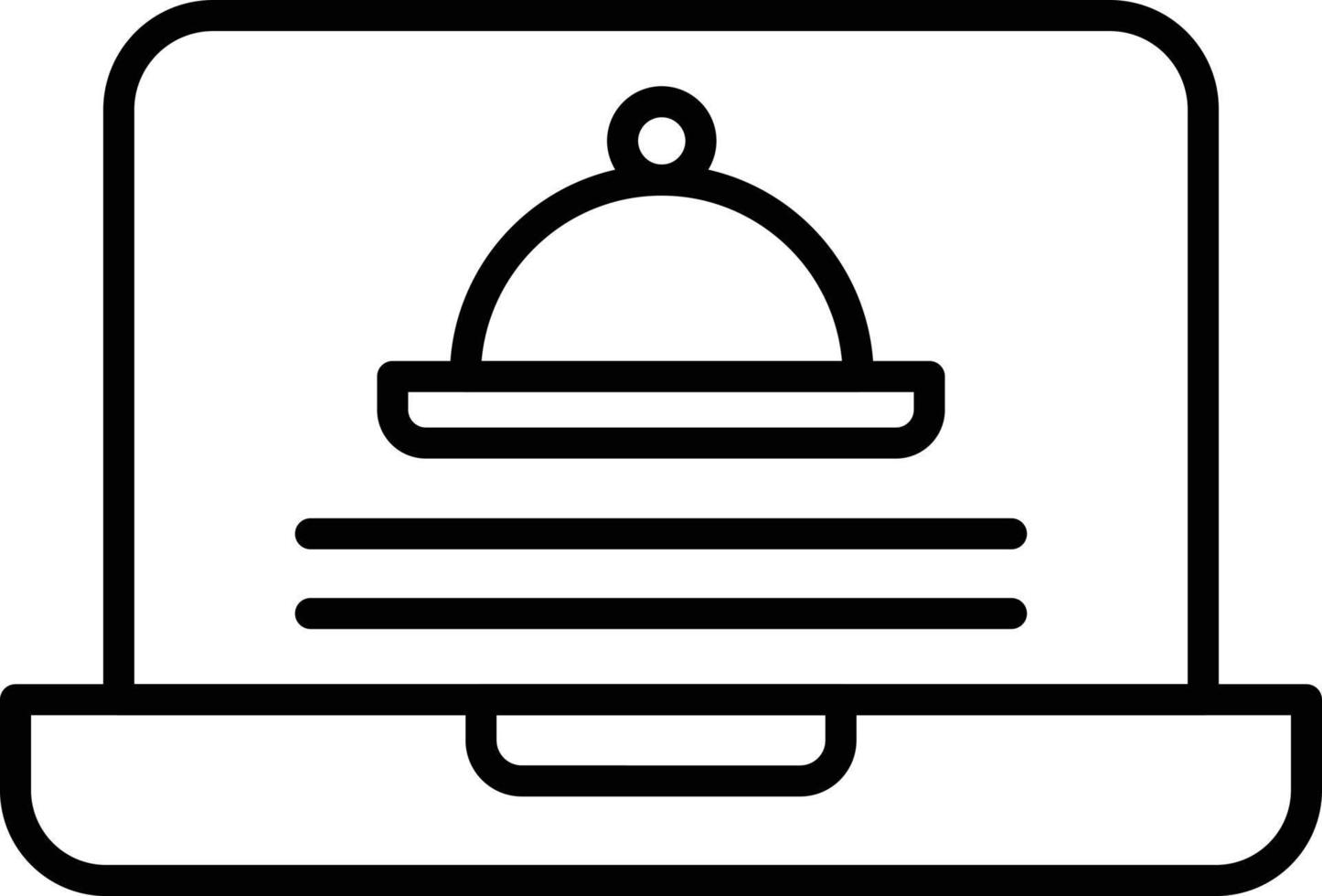 icona del profilo dell'ordine online vettore