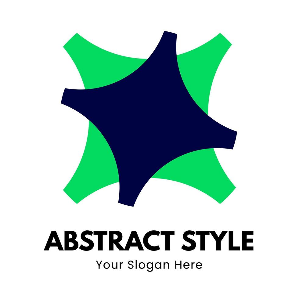 semplice logo astratto. concetto di design del logo creativo vettore