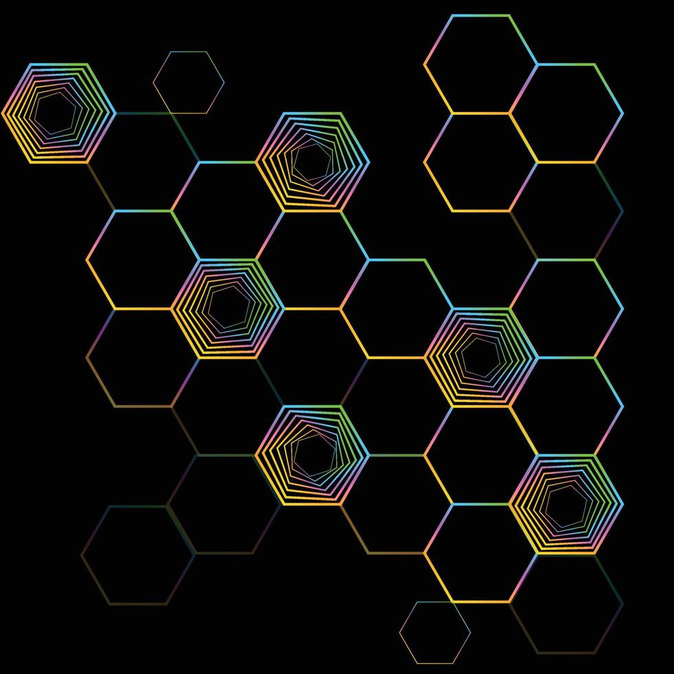 illustrazione vettoriale del modello di movimento delle linee e della forma geometrica dello sfondo astratto. eps10.