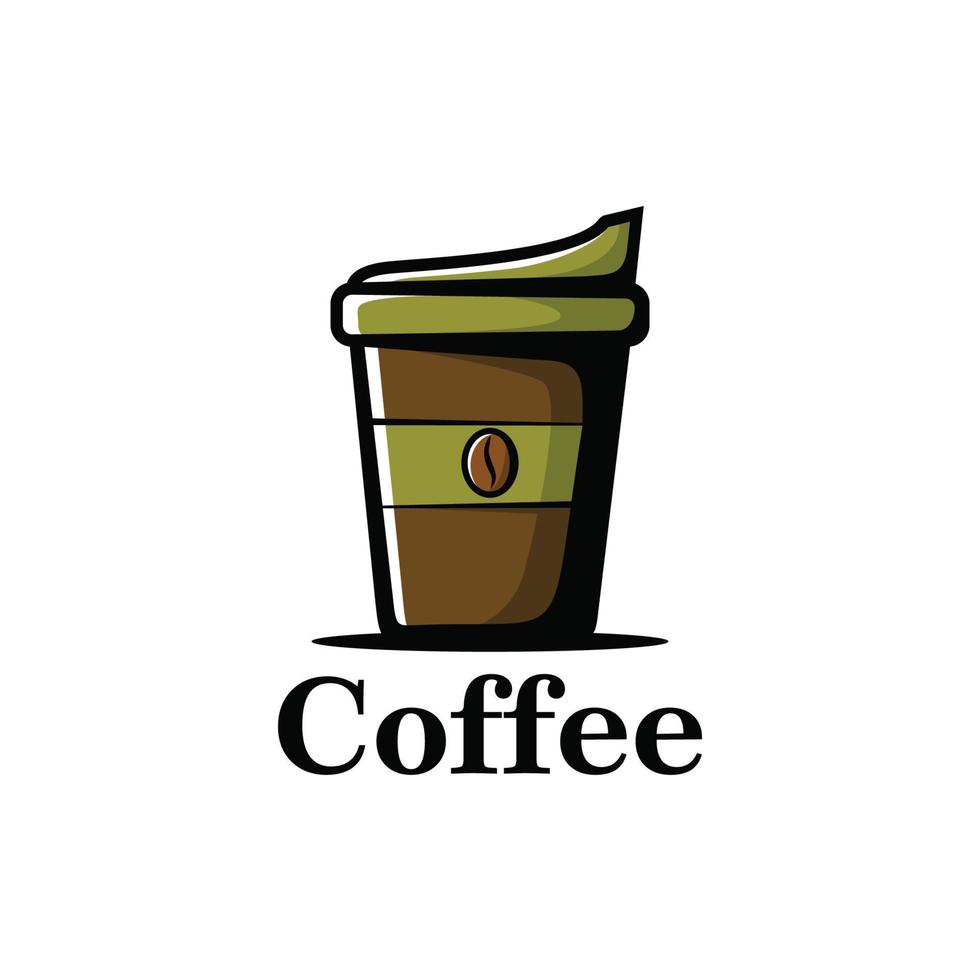 logo caffetteria vettore