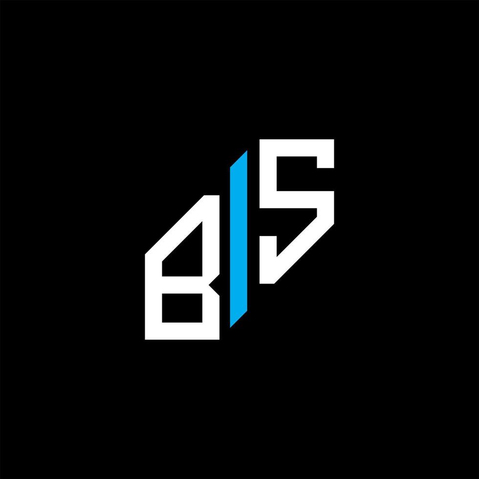 bs lettera logo design creativo con grafica vettoriale