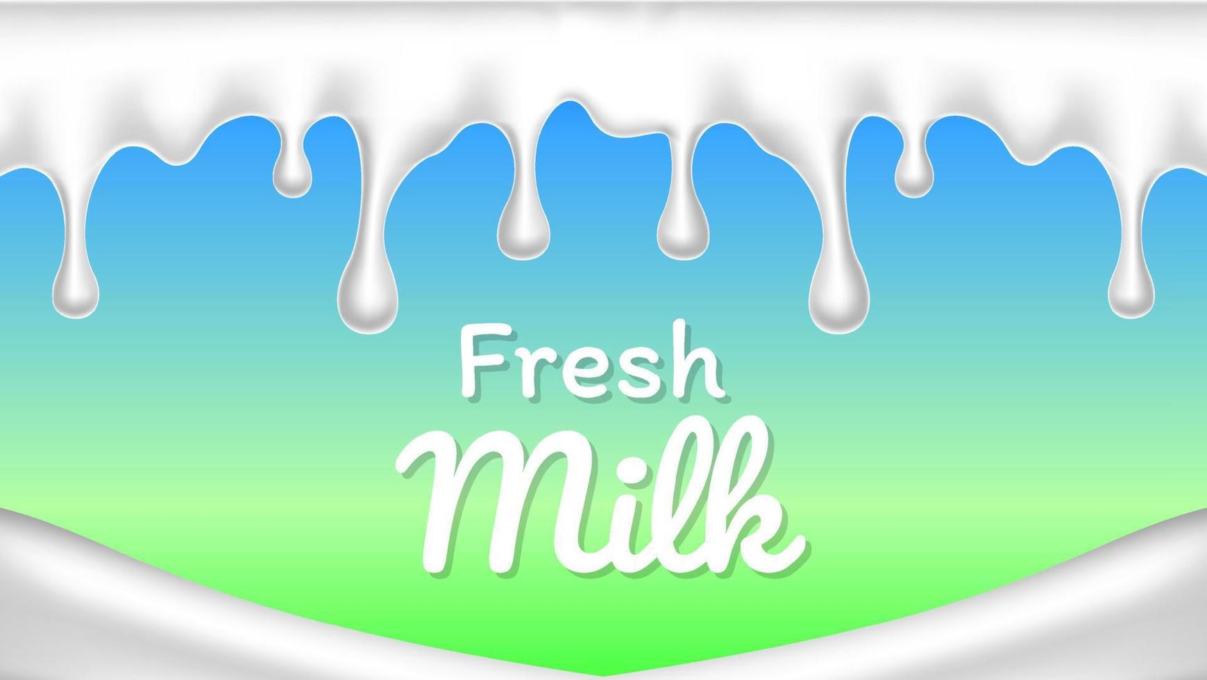 vettore realistico dell'illustrazione della spruzzata o della goccia del latte fresco