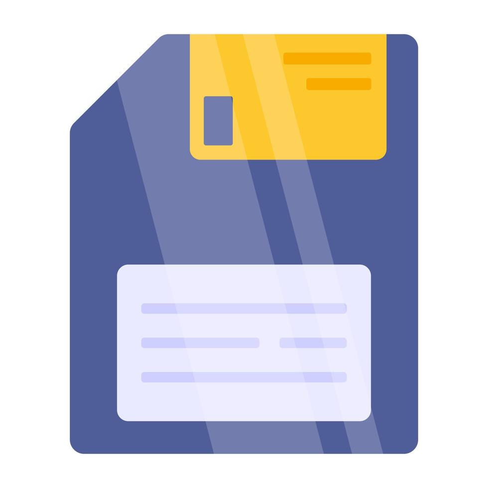 design vettoriale alla moda di floppy disk