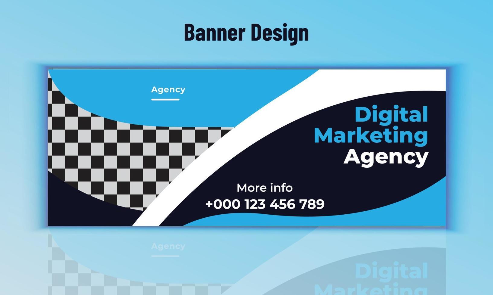 modello di vettore di progettazione banner aziendale. design moderno del layout. bandiera aziendale