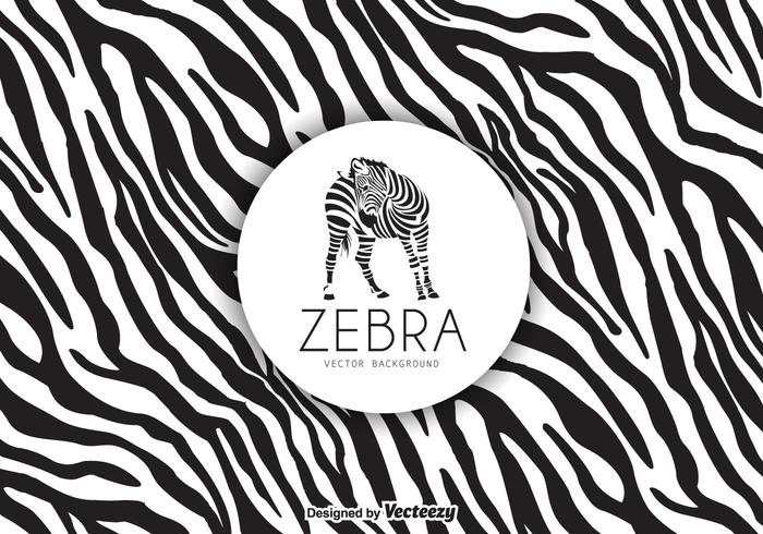 zebra stampa sfondo vettoriale