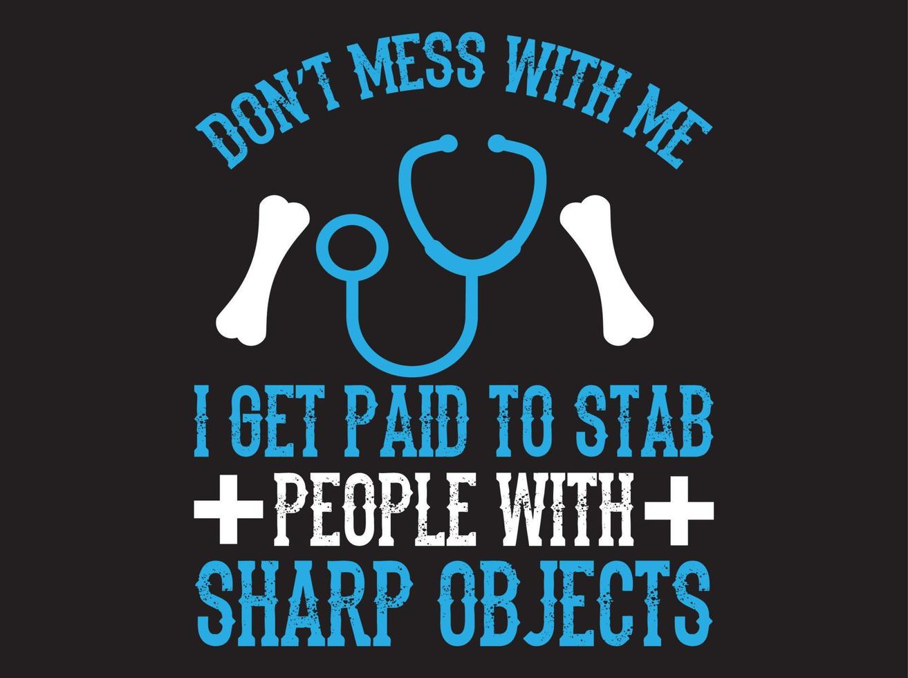 file vettoriale di design t-shirt infermiera
