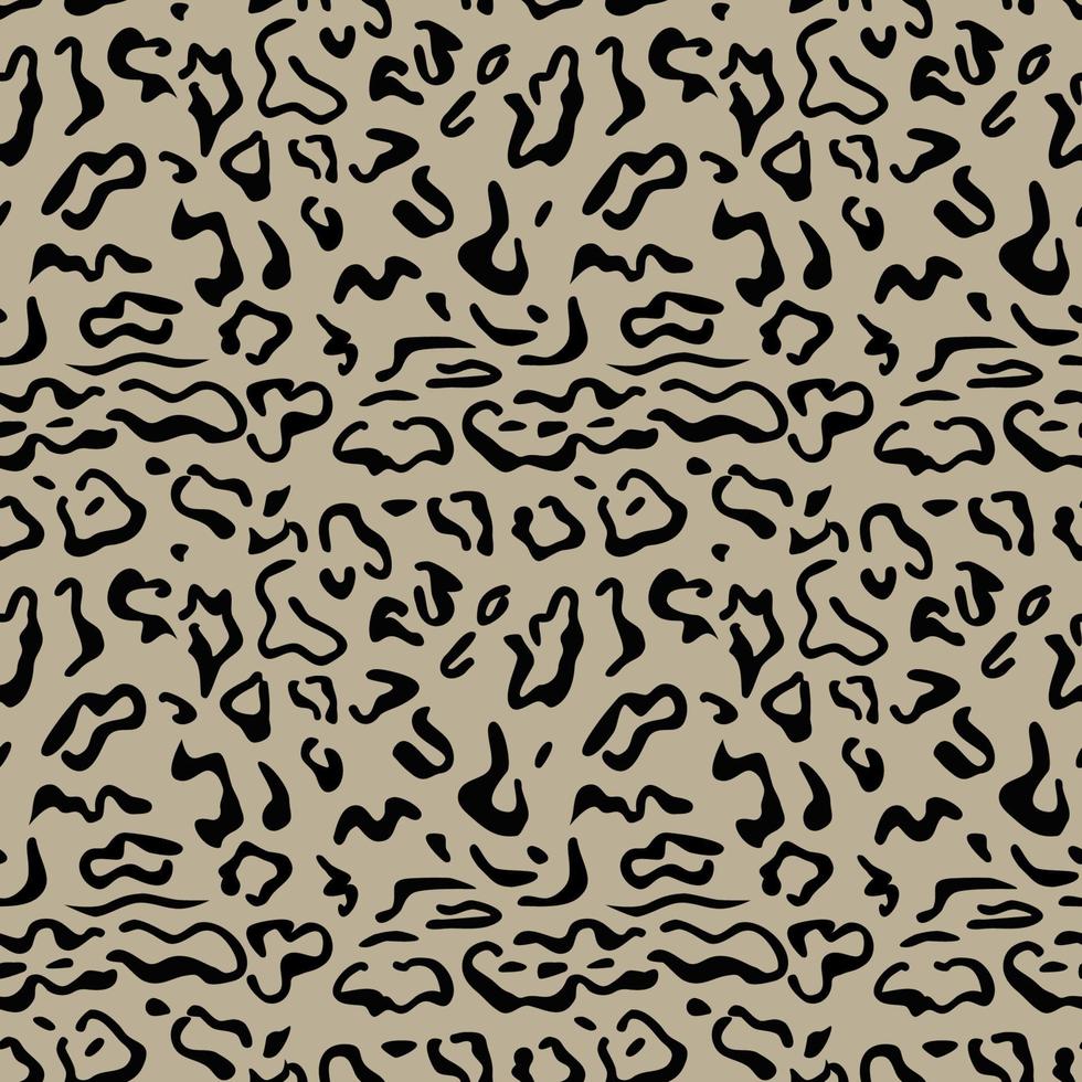modello senza cuciture di vettore della pelle del leopardo delle nevi. disegno di sfondo, decorazione tessile, stampa animale.