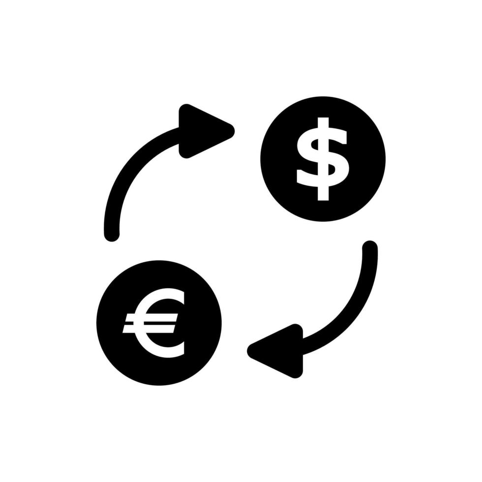 valuta icona eps 10 vettore