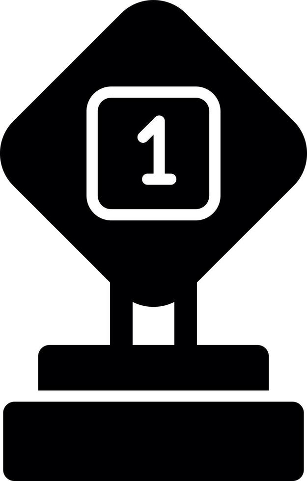 icona del glifo della linea di ricompensa vettore