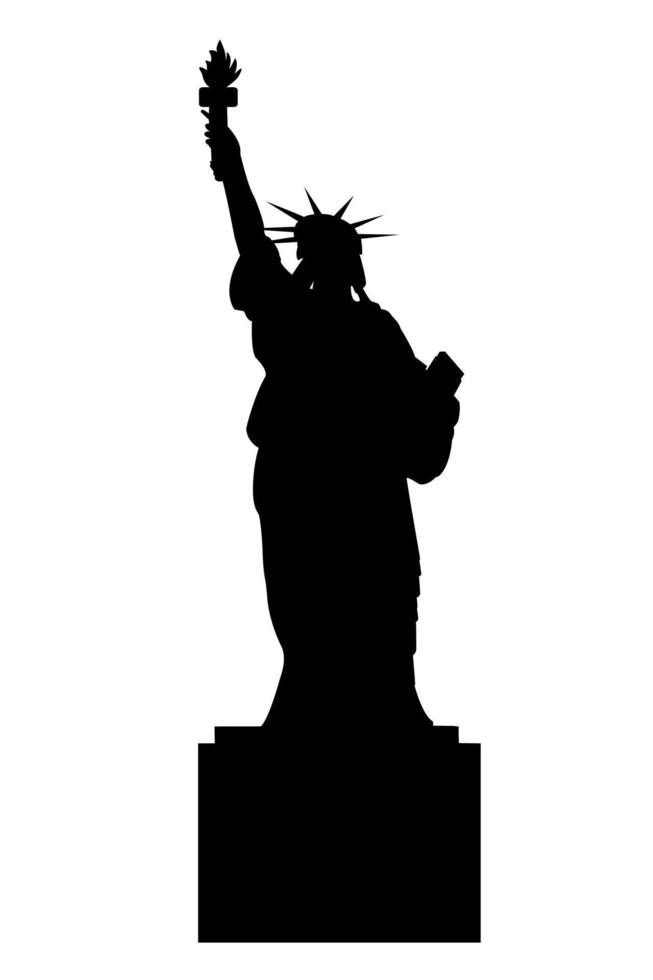 statua della Libertà vettore