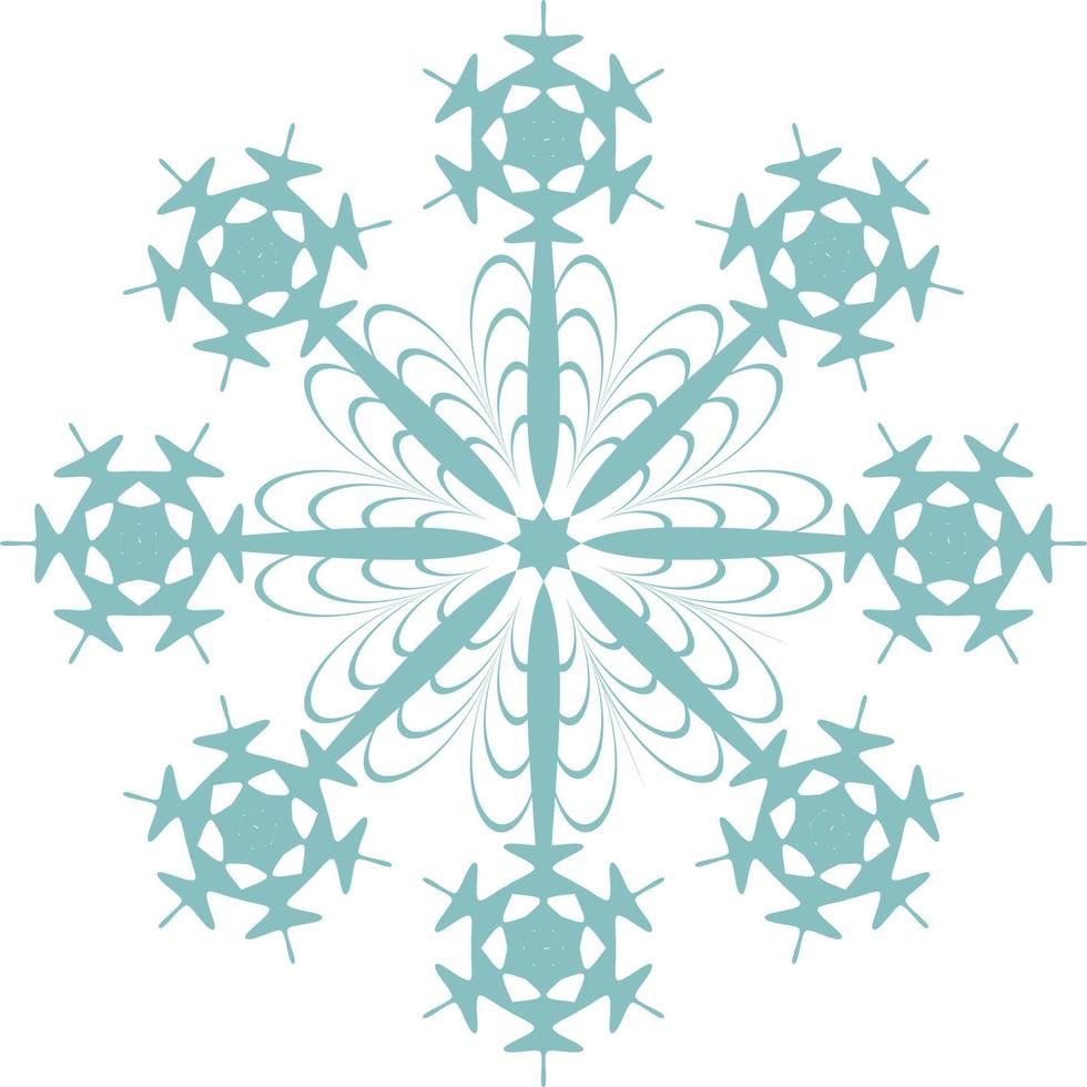 grafica di fiocchi di neve vector design.the bellissimo elemento per molti scopi.