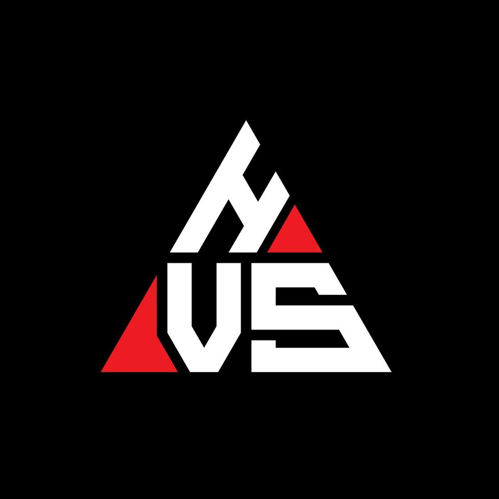 design del logo della lettera del triangolo hvt con forma triangolare. monogramma di design del logo del triangolo hvt. modello di logo vettoriale triangolo hvt con colore rosso. logo triangolare hvt logo semplice, elegante e lussuoso.