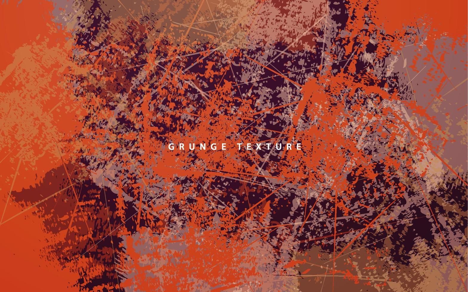 sfondo di colore viola arancio di struttura astratta di lerciume vettore