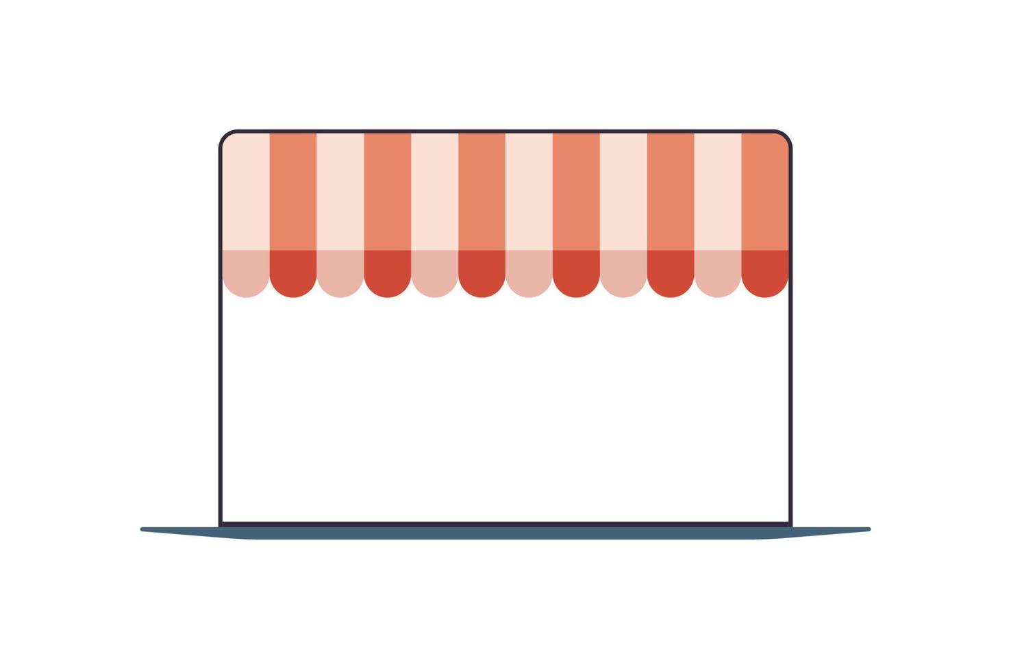 shopping online internet business e-commerce marketing digitale concetto piatto illustrazione vettoriale. vettore