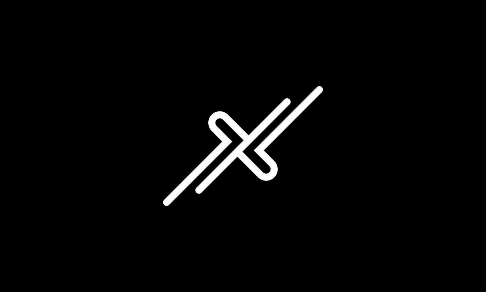 lettera x logo design file vettoriale gratuito