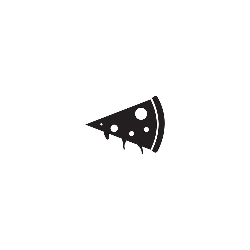 icona pizza icona estintore illustrazione vettoriale logo design