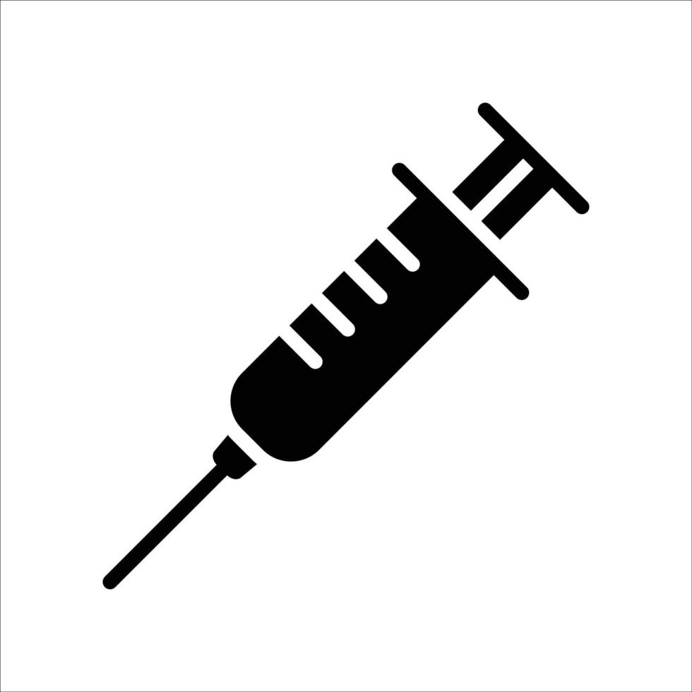modello di disegno vettoriale icona siringa