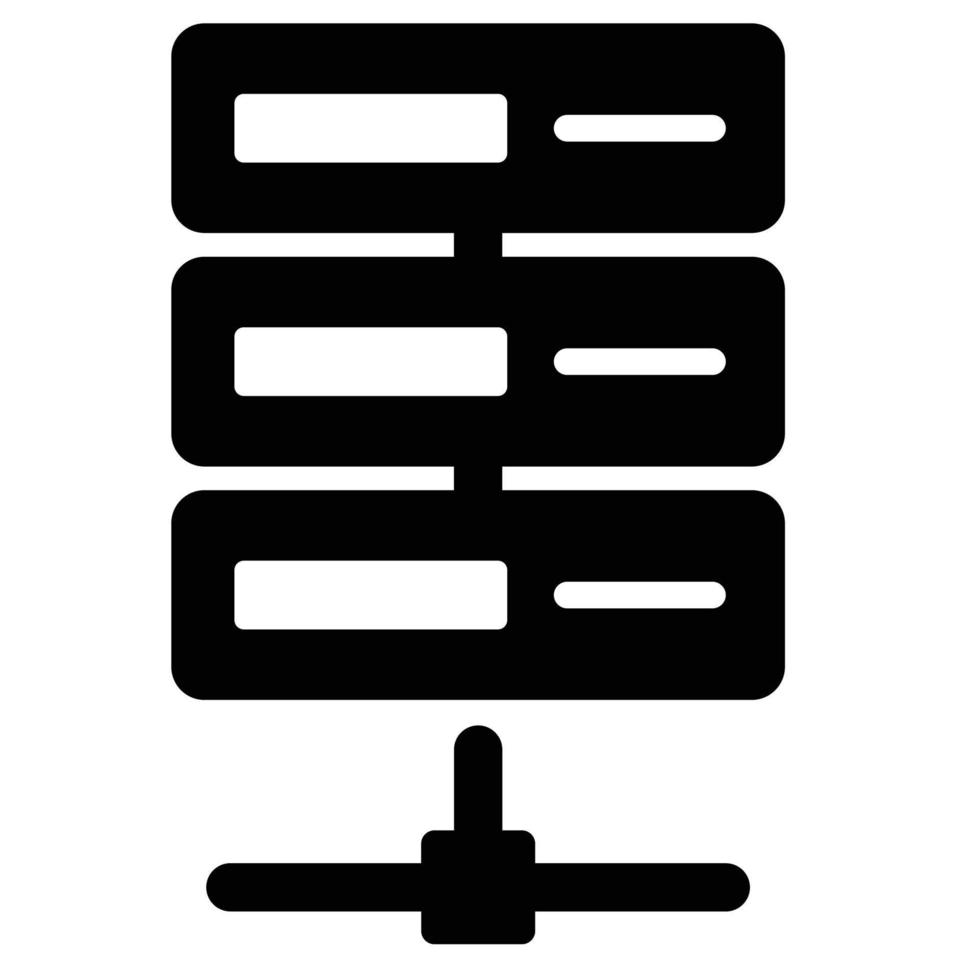 icona del vettore di backup del server che può essere facilmente modificata o modificata