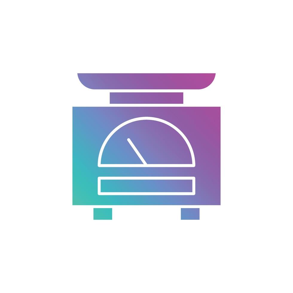 bilancia il vettore della cucina per la presentazione dell'icona del simbolo del sito Web