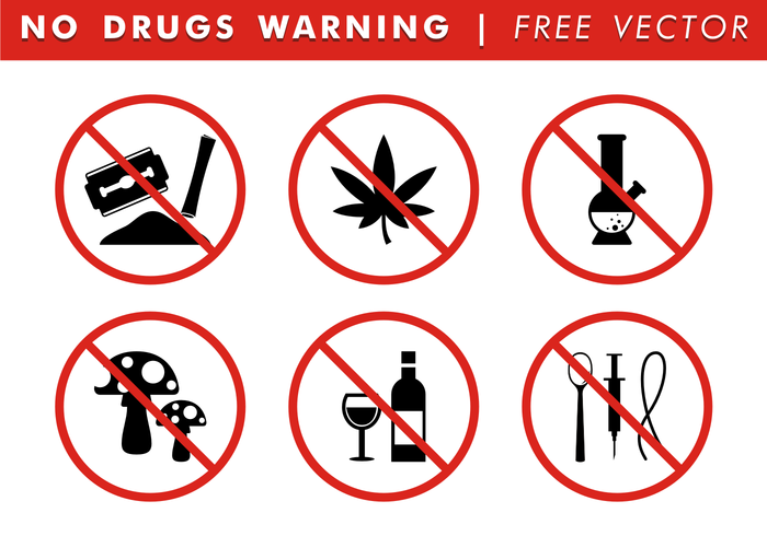 Nessun vettore d'avvertimento delle droghe