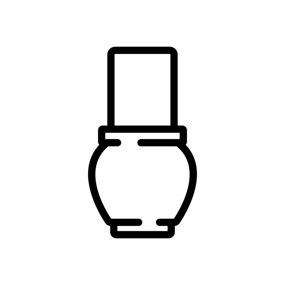illustrazione del contorno vettoriale dell'icona del pacchetto di siero