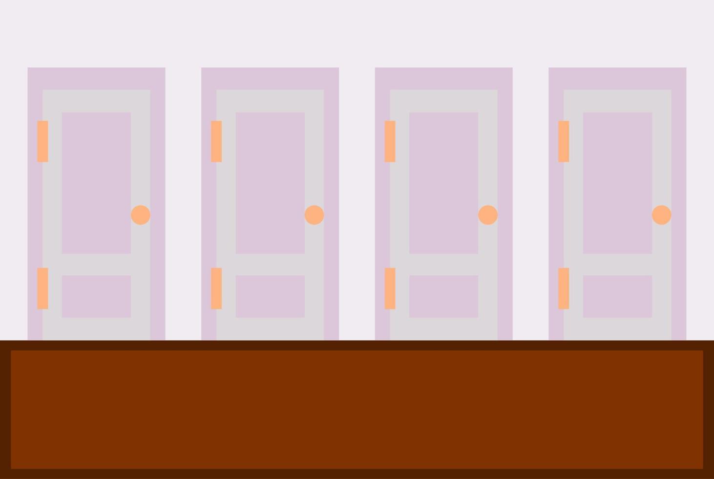 semplice sfondo vettoriale con un tema di porta di casa. adatto per presentazioni di apertura o chiusura in background.